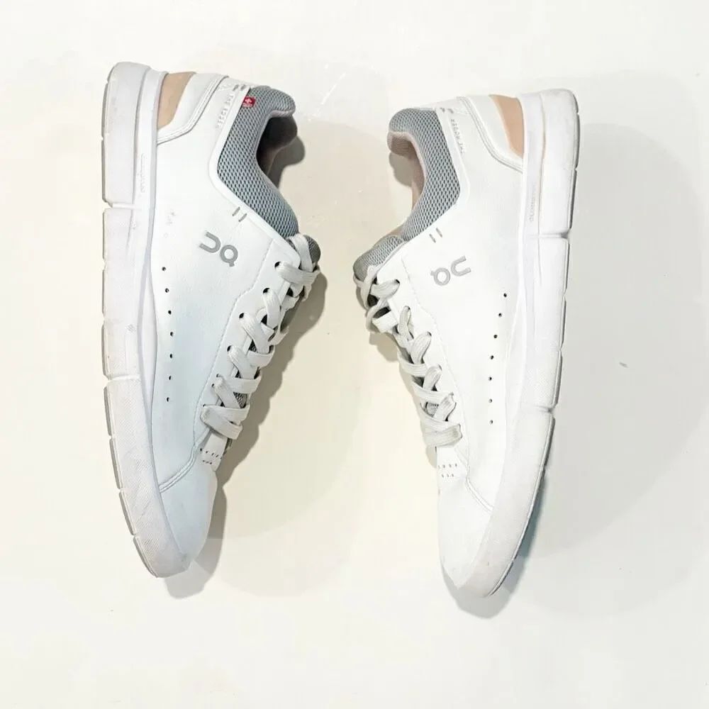On Running On Cloud Size 9 The Roger Advantage Sneaker White Pink